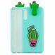 Силіконовий (TPU) чохол UniCase 3D Cartoon Pattern для Samsung Galaxy A50 (A505) / A30s (A307) / A50s (A507) - Cactus