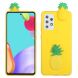 Силиконовый (TPU) чехол UniCase 3D Cartoon Pattern для Samsung Galaxy A72 (А725) - Pineapple. Фото 1 из 5