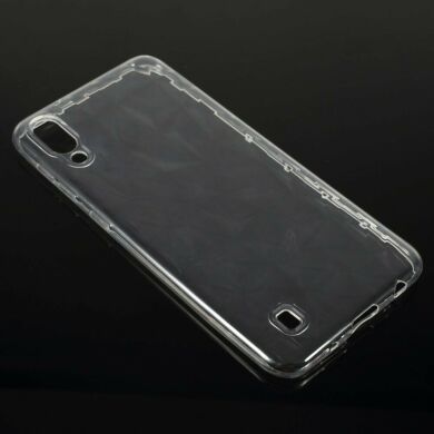 Силиконовый (TPU) чехол UniCase 3D Diamond Grain для Samsung Galaxy M10 (M105) - Transparent
