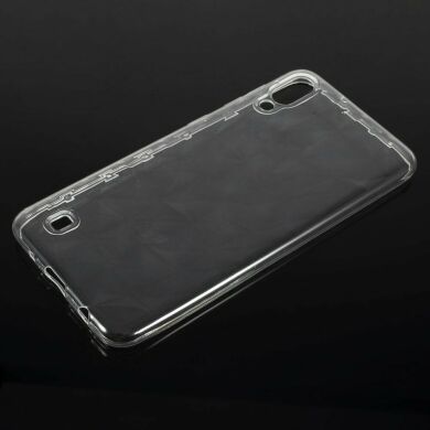 Силиконовый (TPU) чехол UniCase 3D Diamond Grain для Samsung Galaxy M10 (M105) - Transparent
