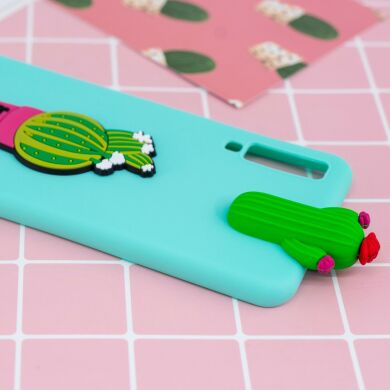 Силіконовий (TPU) чохол UniCase 3D Pattern для Samsung Galaxy A7 2018 (A750) - Cactus