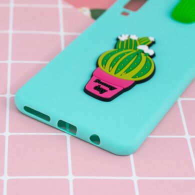 Силіконовий (TPU) чохол UniCase 3D Pattern для Samsung Galaxy A7 2018 (A750) - Cactus
