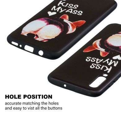 Силіконовий (TPU) чохол UniCase Color Style для Samsung Galaxy A70 (A705) - Kiss My Ass