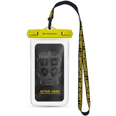 Вологозахисний чохол ArmorStandart Capsule Waterproof Case для смартфонів з діагоналлю до 6.9 дюймів - Yellow