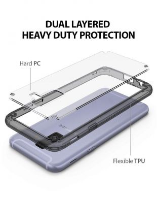 Защитная накладка RINGKE Fusion для Samsung Galaxy A6+ 2018 (A605) - Transparent