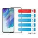 Защитное стекло ACCLAB Full Glue для Samsung Galaxy S21 FE (G990) - Black. Фото 3 из 7