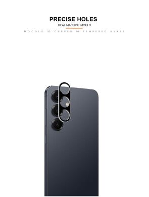 Захисне скло на камеру MOCOLO Black Camera Lens для Samsung Galaxy S26 Plus - Black