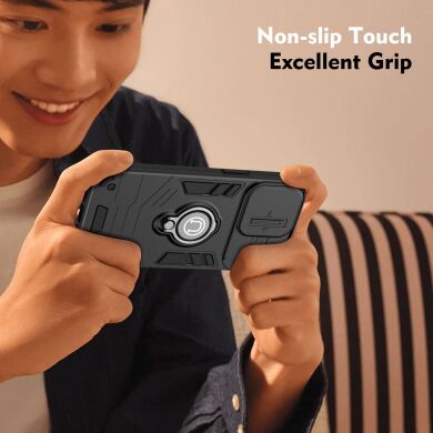 Защитный чехол Deexe Armor MagShield для Samsung Galaxy A37 (A376) - Blue