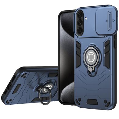 Защитный чехол Deexe Armor MagShield для Samsung Galaxy A37 (A376) - Blue