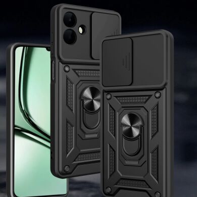 Защитный чехол Deexe Armor Shield для Samsung Galaxy A07 (A075) - Black