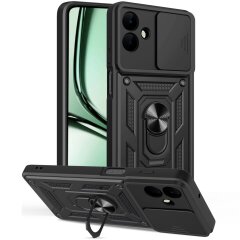 Захисний чохол Deexe Armor Shield для Samsung Galaxy A07 (A075) - Black