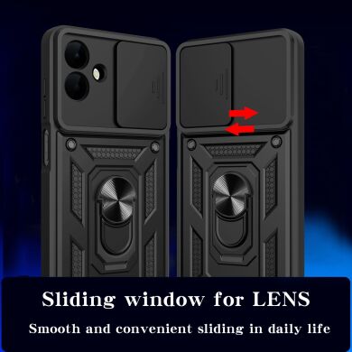 Защитный чехол Deexe Armor Shield для Samsung Galaxy A07 (A075) - Black