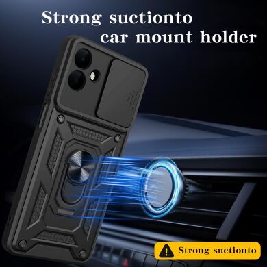 Защитный чехол Deexe Armor Shield для Samsung Galaxy A07 (A075) - Black