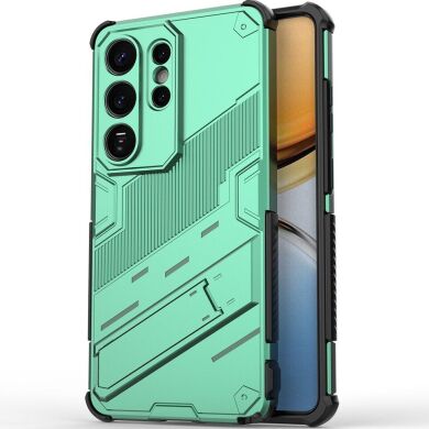 Захисний чохол Deexe Bibercas для Samsung Galaxy S26 Ultra - Green