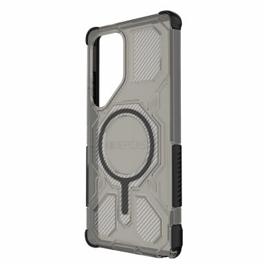 Захисний чохол Deexe Clear Bibercas для Samsung Galaxy S25 Ultra (S938) - Black