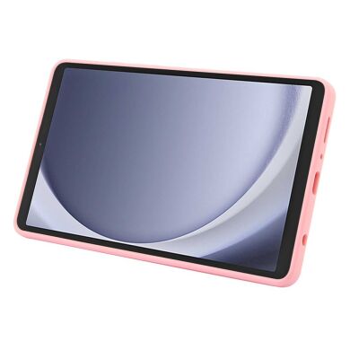 Защитный чехол Deexe Crystal Kickstand для Samsung Galaxy Tab A9 (X110/115) - Pink