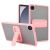 Защитный чехол Deexe Crystal Kickstand для Samsung Galaxy Tab A9 (X110/115) - Pink