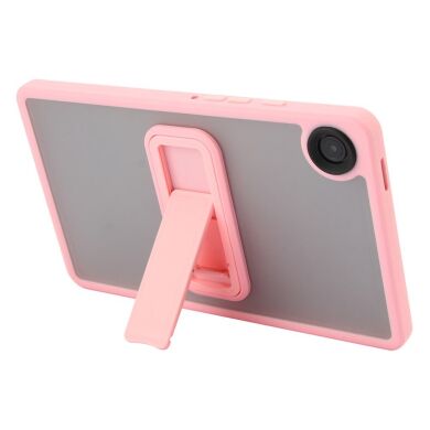 Защитный чехол Deexe Crystal Kickstand для Samsung Galaxy Tab A9 (X110/115) - Pink