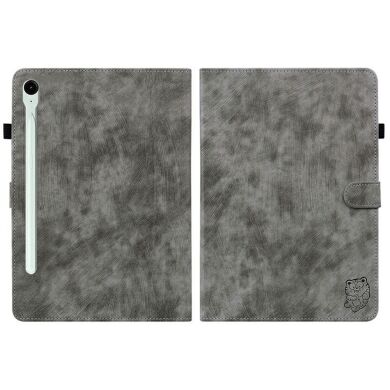 Защитный чехол Deexe Cute Tiger для Samsung Galaxy Tab S11 (X730/X736) - Grey