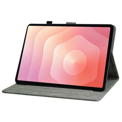 Защитный чехол Deexe Cute Tiger для Samsung Galaxy Tab S11 (X730/X736) - Grey