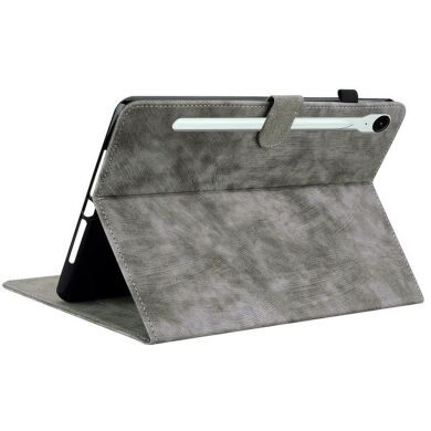 Защитный чехол Deexe Cute Tiger для Samsung Galaxy Tab S11 (X730/X736) - Grey