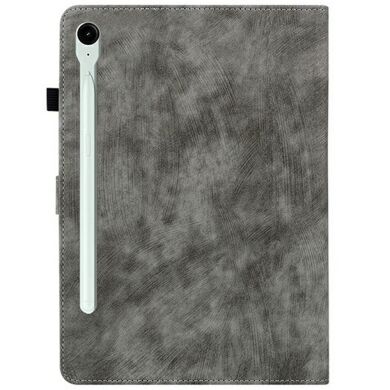 Защитный чехол Deexe Cute Tiger для Samsung Galaxy Tab S11 (X730/X736) - Grey