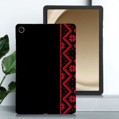 Захисний чохол Deexe Ethnic Style для Samsung Galaxy Tab A11 Plus (X230.236) / Tab A9 Plus (X210.216) - Red