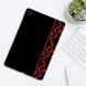 Захисний чохол Deexe Ethnic Style для Samsung Galaxy Tab A11 Plus (X230.236) / Tab A9 Plus (X210.216) - Red