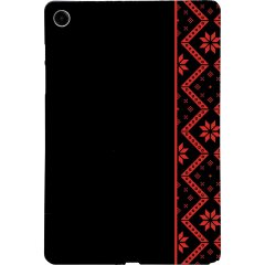Захисний чохол Deexe Ethnic Style для Samsung Galaxy Tab A11 Plus (X230.236) / Tab A9 Plus (X210.216) - Red
