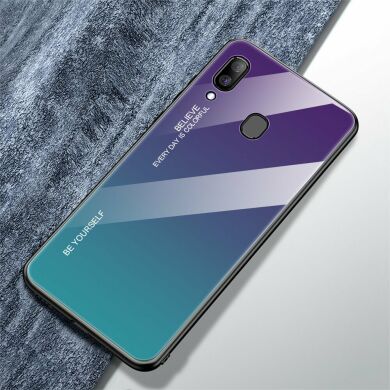 Захисний чохол Deexe Gradient Color для Samsung Galaxy A30 (A305) / A20 (A205) - Purple / Blue