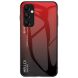 Защитный чехол Deexe Gradient Color для Samsung Galaxy A55 (A556) - Black / Red. Фото 1 из 11