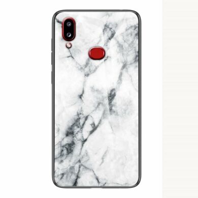 Защитный чехол Deexe Gradient Pattern для Samsung Galaxy A10s (A107) - White Marble
