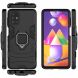 Захисний чохол Deexe Hybrid Case для Samsung Galaxy M31s (M317) - Black