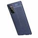 Защитный чехол Deexe Leather Cover для Samsung Galaxy Note 20 (N980) - Dark Blue. Фото 3 из 12