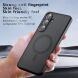 Захисний чохол Deexe Matte Skin with MagSafe для Samsung Galaxy S25 FE (S731) - Black