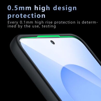 Захисний чохол Deexe Matte Skin with MagSafe для Samsung Galaxy S25 FE (S731) - Black