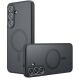 Захисний чохол Deexe Matte Skin with MagSafe для Samsung Galaxy S25 FE (S731) - Black