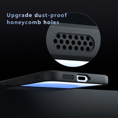 Захисний чохол Deexe Matte Skin with MagSafe для Samsung Galaxy S25 FE (S731) - Black