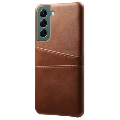 Захисний чохол Deexe Pocket Case для Samsung Galaxy S24 Plus - Brown