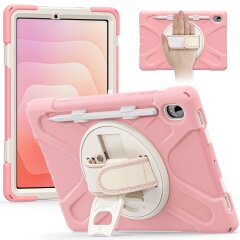 Защитный чехол Deexe Rotation Hybrid для Samsung Galaxy Tab S11 (X730/X736) - Pink