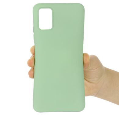 Захисний чохол Deexe Silicone Case для Samsung Galaxy A03s (A037) - Green