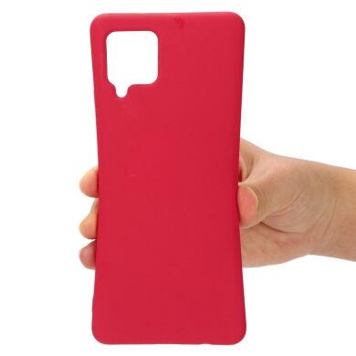 Захисний чохол Deexe Silicone Case для Samsung Galaxy A22 (A225) / M22 (M225) - Red