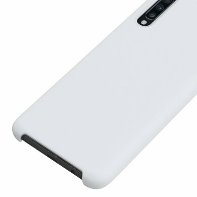 Защитный чехол Deexe Silicone Case для Samsung Galaxy A70 (A705) - White