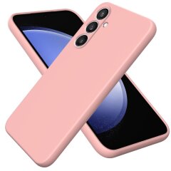 Защитный чехол Deexe Silicone Case для Samsung Galaxy S24 FE (S721) - Pink