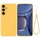 Защитный чехол Deexe Silicone Case для Samsung Galaxy S25 FE (S731) - Yellow. Фото 1 из 9