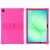 Защитный чехол Deexe Silicone Kickstand для Samsung Galaxy Tab A11 Plus (X230/236) - Rose