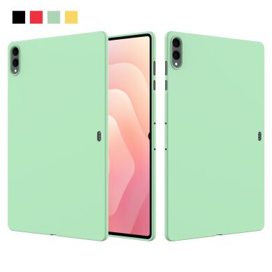 Захисний чохол Deexe Silicone Shell для Samsung Galaxy Tab S11 Ultra (X930/X936) - Green