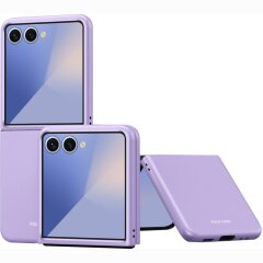 Защитный чехол Deexe Soft Touch Case для Samsung Galaxy Flip 8 - Purple