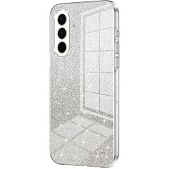 Защитный чехол Deexe Sparkles Cover для Samsung Galaxy A36 (A366) - Transparent