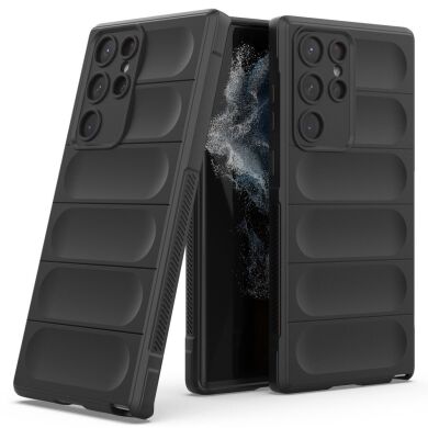Захисний чохол Deexe Terra Case для Samsung Galaxy S22 Ultra (S908) - Black
